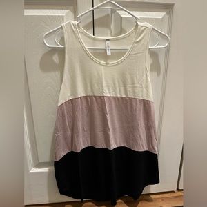 Acting pro colorblock tank small